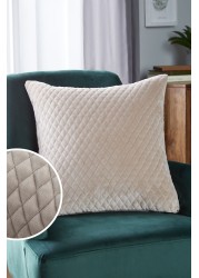 Velvet Quilted Hamilton Cushion Square