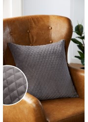 Velvet Quilted Hamilton Cushion Square