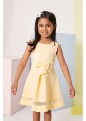 Lipsy Mini Scuba Bow Dress