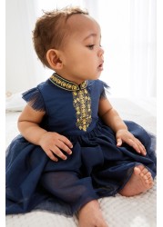 Baby Embroidered Occasion Dress (0mths-2yrs)