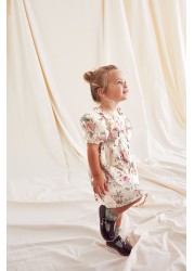 Printed Puff Sleeve Dress (3mths-8yrs)