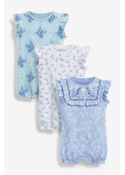 3 Pack Rompers (0mths-3yrs)