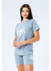 Hype. T-Shirt and Cycling Short Loungewear Set