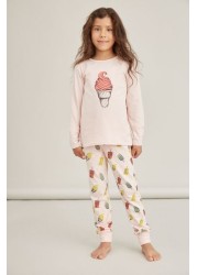 Name It Long Sleeve Printed Pyjamas