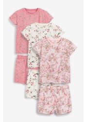 3 Pack Short Pyjamas (9mths-16yrs)