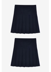 2 Pack Pleat Skirts (3-16yrs) Standard