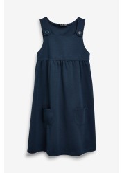 Jersey Pinafore Dress (3-14yrs)