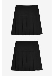 2 Pack Pleat Skirts (3-16yrs) Standard