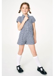 Gingham School Playsuit (3-14yrs)