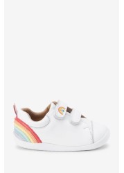 حذاء First Walker Rainbow Trainers مقاس قياسي (F)