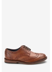 Leather Brogues Standard Fit (F)