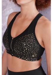 Next Active Sports High Impact Zip Front Bra