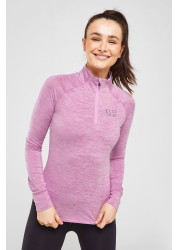 ELLE Sport 1/4 Zip Long Sleeve Performance Top