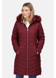 Regatta Red Fritha Insulated Longline Jacket