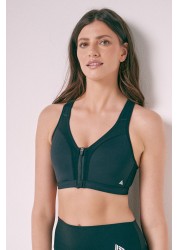 Next Active Sports High Impact Zip Front Bra