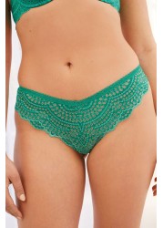 Broderie Lace Knickers Brazilian