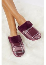 Lipsy Faux Fur Mule Slipper