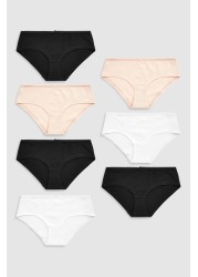 Cotton Rich Knickers 7 Pack Short