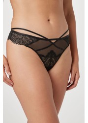 Lace Knickers Thong