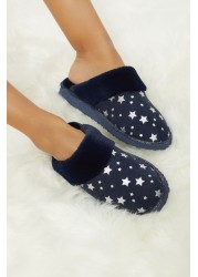 Lipsy Faux Fur Mule Slipper