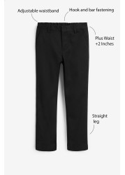 School Formal Straight Trousers (3-17yrs) Slim Waist