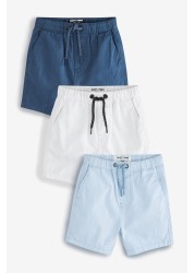 3 Pack Pull-On Shorts (3mths-7yrs)