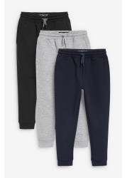 3 Pack Joggers (3-16yrs) Slim Fit