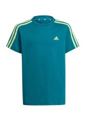 تي شيرت أساسي 3 أشرطة من Adidas