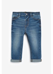 Five Pocket Jeans With Stretch (3mths-7yrs) Regular Fit