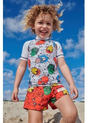 Rash Vest And Shorts Set (3mths-8yrs)