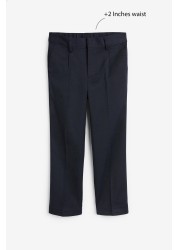 Pleat Front Trousers (3-17yrs) Plus Waist