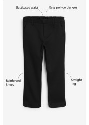 School Formal Straight Trousers (3-17yrs) Pull-On Waist