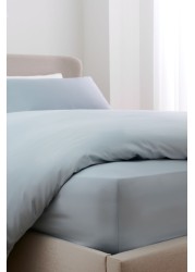 Collection Luxe 400 Thread Count 100% Egyptian Cotton Sateen Deep Fitted Sheet Deep Fitted