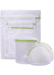 ALISSA 6Pcs Fine Mesh Laundry Basket Washing Bags Premium Quality Durable Household Bags for Protecting Delicate Clothing