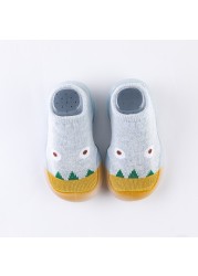 Baby sock shoes anti-skid spring autumn cartoon animal breathable shoes baby girl baby boy soft TPE sole baby boy casual shoes