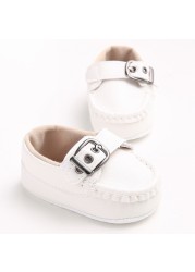 New Baby Boy Girl Shoes Toddler Leather Shoes Toddler Soft Sole Anti-Slip First Walkers Infant Newborn Crib Shoes Moccasins