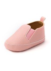 New Baby Boy Girl Shoes Toddler Leather Shoes Toddler Soft Sole Anti-Slip First Walkers Infant Newborn Crib Shoes Moccasins