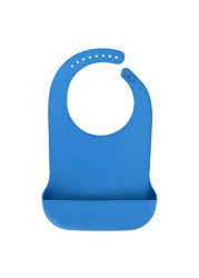 1pc Large Waterproof Anti-Oil Adult Mealtime Bib Silicone Clothes Clothes Protector Senior Citizens Aid Aprons