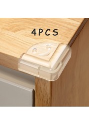 4pcs Safety Silicone Protector Baby Child Table Corner Edge Protection Cover BPA Free Children Anticollision Edge and Guards