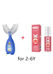 60ml Strawberry Orange Foaming Toothpaste Toothpaste Cleaning Teeth Whitening Toothpaste Dental Toothpaste Infant Toothbrush