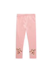 Seieroad Kids 2-7 Years Baby Long Pants Rainbow Embroidery Baby Pants Children Pants Baby Pants