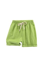 2 4 6 8 10 Years Children Short Baby Cotton Summer Toddler Shorts For Teen Girls Sports Short Pants Baby Boy Short Loose