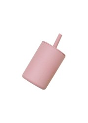 Baby Training Straw Bottle Baby Learn Drinking Silicone Portable Drink Cup