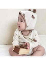 2022 Spring Baby Rompers Short Sleeve Flower Collar Rompers Hooded Rompers Girls Jumpsuit Girls Clothes