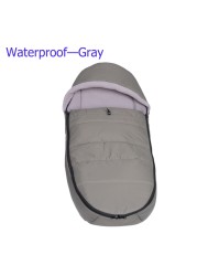 Baby Strollers Sleeping Bags Winter Warm Footmuff Socks For Yoyo Yo Yo + Universal Stroller Accessories Windproof Envelope Sleeping