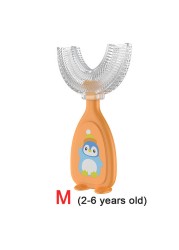 Baby Toothbrush Children Dental Oral Care Cleaning Brush Soft Silicone Teeth Baby New Born Baby Products 2-12Y