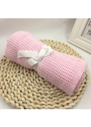 Ultra Soft Baby Cotton Blanket, Newborn Wrap, Bath Towel, Stroller Cover