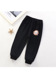 Children Boys Long Pants Autumn Spring Cotton Cartoon Soft Infant Baby Leggings Trousers Kids Long Pants Autumn Clothes