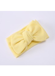 Baby Headband Toddler Hair Accessories Headwear Baby Headband For Baby Bowknot Turban Children's Elastic Knit