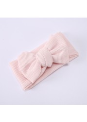 Baby Headband Toddler Hair Accessories Headwear Baby Headband For Baby Bowknot Turban Children's Elastic Knit